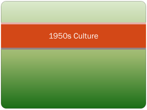 1950s Culture