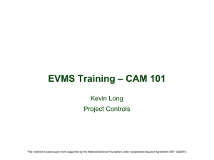 Earned Value Management (EVM) - Confluence