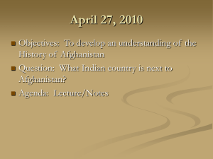 AFGHANISTAN