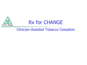 core modules & forms of tobacco - Rxforchange