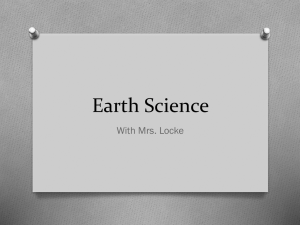 File - Earth Science With Mrs. Locke