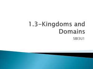 1.3-Kingdoms and Domains