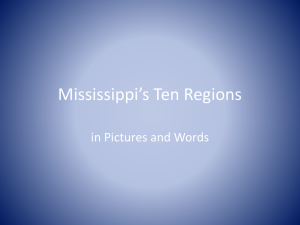 Mississippi's Ten Regions