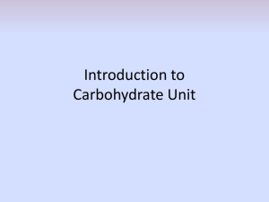 5 What is a common suffix for [specific] carbohydrates?
