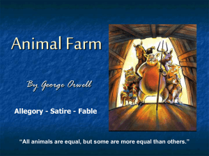Animal Farm Day 1