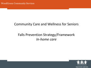 CCWS Falls Prevention Framework (In-home care)