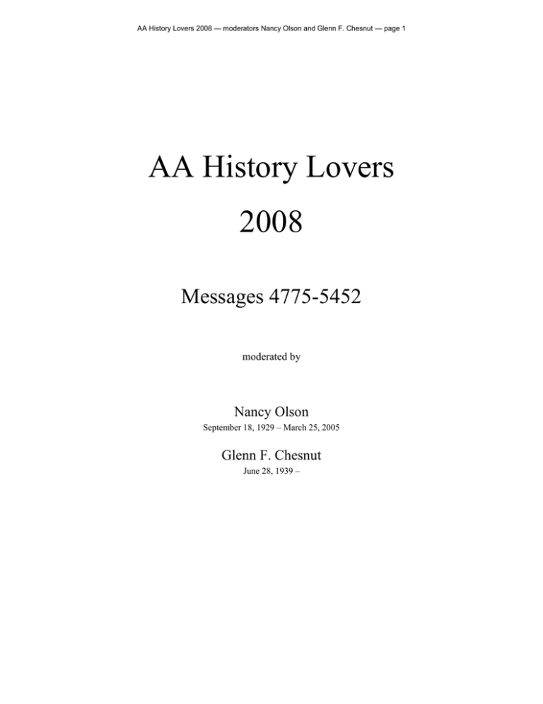 Messages 4775 5452