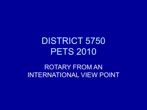 DISTRICT 5750 PETS 2010