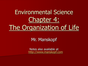 Chapter 4 Notes - Mr. Manskopf's Class