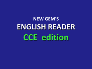 new gem's english reader