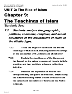 9.2 background on islam