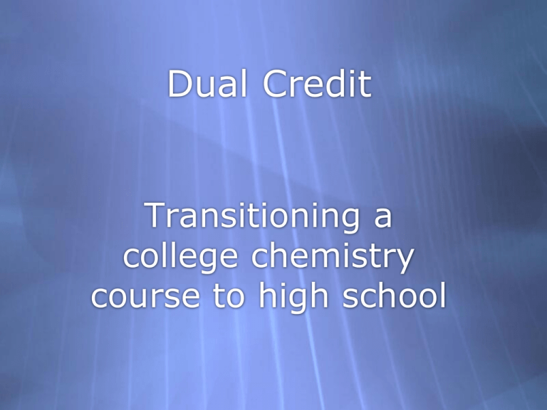 dual-credit-chemistry