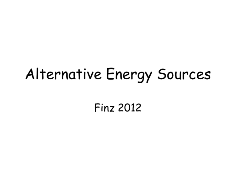 Alternative Energy Similar Words