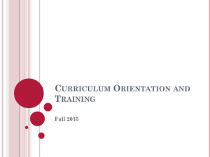 09 02 2015 Curriculum Committee Training