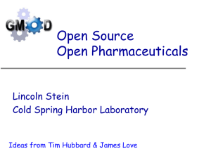 Slides from Dr. Stein's laureate seminar