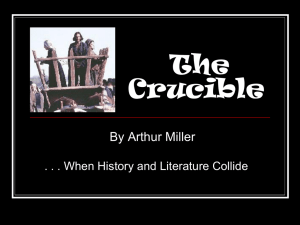 The Crucible PPT