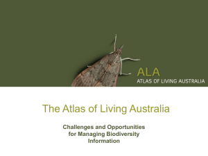 PPT - Atlas of Living Australia