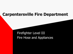 Carpentersville Fire Department - LSU Fire and Emergency Training