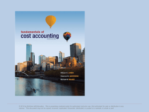 Process Costing - McGraw Hill Higher Education