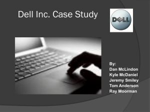 Dell's Strategy