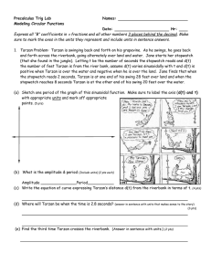 Precal Projects-Fan's Sinusoidal Lab