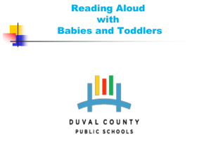 Reading Aloud to Children - The Healthy Start Coalition