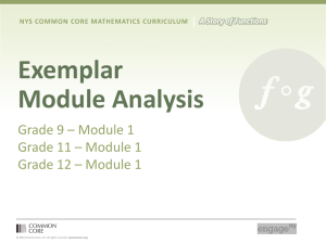 Grades 9, 11, & 12 Presentation