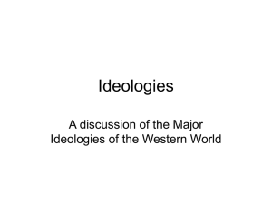 Ideologies