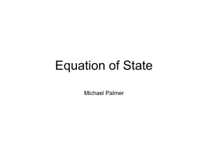 Equation of State