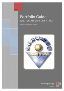 Portfolio Guide - BrainTrust Business Training