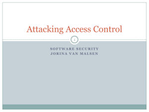 Attacking Access Control