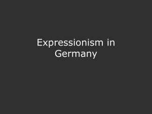 Expressionism in Germany