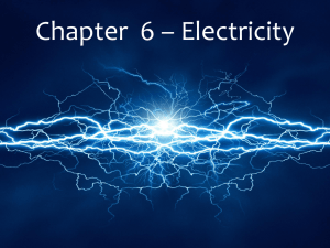 Ch. 6 Electricity