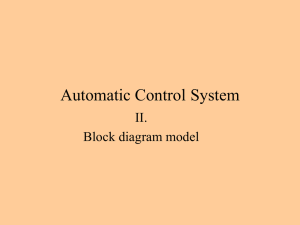 Automatic Control System