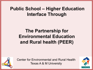 PowerPoint - PEER - Texas A&M University