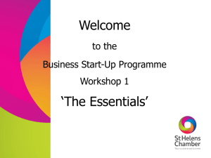 The Essentials - St Helens Chamber