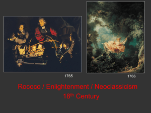 Rococo to Neoclassicism