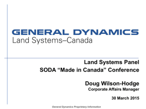 General Dynamics Land Systems – Canada