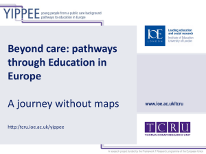 Educational pathways in five countries