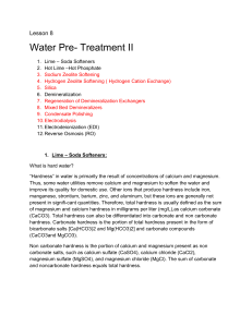 08 Lesson 8 Water Pretreatment II