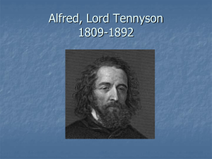 Alfred, Lord Tennyson - MHS112