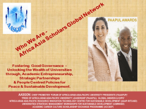 Africa Asia Scholars Global Network (AASGON)