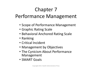 Chapter 7 Performance Management