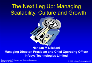 The Next Leg Up: Managing Scalability, Culture and Growth