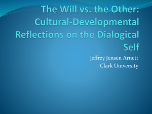 Culture, Development, and the Dialogical Self