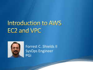 Introduction to AWS EC2 and VPC