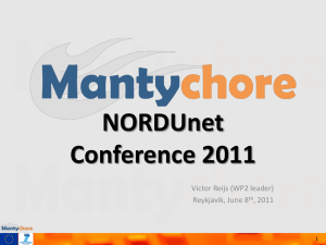 NORDUNET_2011_slides_Mantychorev02 - Confluence