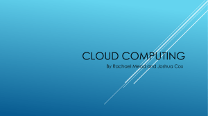 Cloud Computing