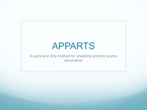 APPARTS Strategy