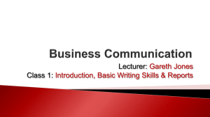 Business Communication